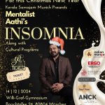 Join the Christmas & New Year Celebrations With Mentalist Aathi’s Insomnia On 14th December 2024