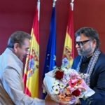 Amb Welcomes Union Minister Shri Kirti Vardhan Singh in Madrid