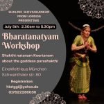 Bharatanatyam Workshop in Munich – Explore “Shakthi Natanam” with Shalini Shivashankar