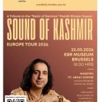 Embassy of India Brussels Presents “Sound of Kashmir” – A Tribute to Pandit Bhajan Sopori on 23 May.
