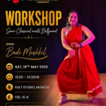 Abhinaya Presents Semi-Classical Bollywood Workshop in Munich – Dance to ‘Badi Mushkil’