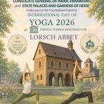 International Day of Yoga 2026 Countdown Event at UNESCO World Heritage Site Lorsch Abbey, Germany