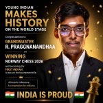R. Praggnanandhaa Creates History: First Indian to Win Norway Chess 2026