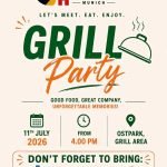 Kerala Samajam Munich Invites You to a Fun-Filled Grill Party on 11 July 2026.