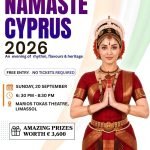 India Comes Alive in Cyprus – Namaste Cyprus 2026 | Free Entry & Exciting Lucky Draw | 20 September 2026.