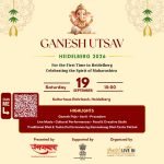 First-Ever Ganesh Utsav in Heidelberg 2026  on19 September – Join Vibrant Celebration of Maharashtra’s Culture & Traditions.