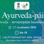 Celebrate the 11th Ayurveda Day with the Embassy of India & Finnish Ayurveda Association | 23 September 2026