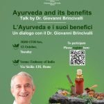 Explore the Principles of Ayurveda at the Embassy of India in Rome. Join Dr. Giovanni Brincivalli for a Special Session on 13 October 2026.