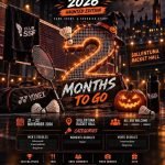 Get Ready to Smash This Halloween! Club SSF Presents Stockholm Smash Fest 2026 Returns to Sollentuna Racket Hall on 21–22 November.