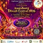 Augsburger Indische Gesellschaft (AIG) e.V. Presents Rhythm of Culture on 14 November, 2026.