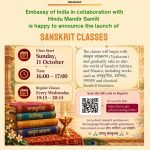 Hindu Mandir Samiti & EOI, Stockholm Invite Learners to Join New Sanskrit Classes from 11 October 2026.