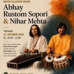 India’s Classical Music Traditions Come Alive in Copenhagen with a Spectacular Santoor and Tabla Performance on 22 October 2026