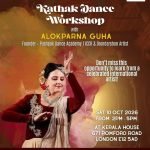 MAUK Presents a Special Kathak Dance Workshop in London with Acclaimed Kathak Artist Alokparna Guha on 10 October 2026