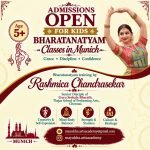 Mayukha Arts Academy Opens Admissions for Children’s Bharatanatyam Classes in Munich, Germany