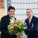 Ambassador Ajit Gupte Welcomes Union Minister Piyush Goyal to Berlin for Two-Day Official Visit