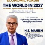 High Commissioner Mr. Manish to Present India’s Perspective at the 17th Limassol Economic Forum on 23 October 2026