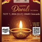 Join Bhoomi-Portugal and Embassy of India in Lisbon Collaborate for Diwali Celebration 2026 on 7 November.